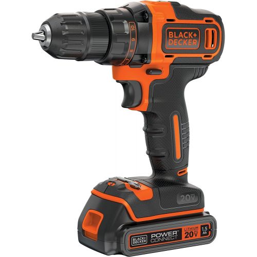  BLACK+DECKER 20V MAX Cordless Drill/Driver Variable Speed (BDCDD220C)