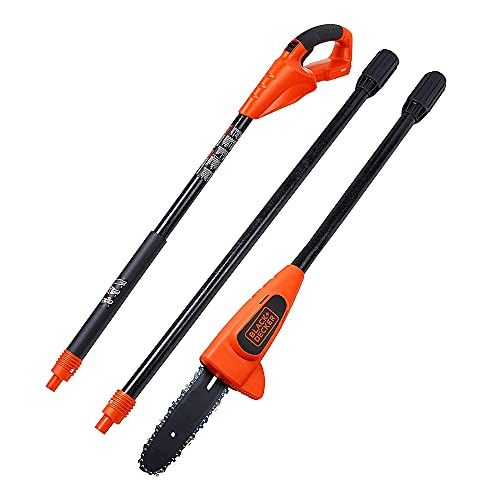  BLACK+DECKER 20V MAX Pole Saw, 8-Inch, Tool Only (LPP120B)