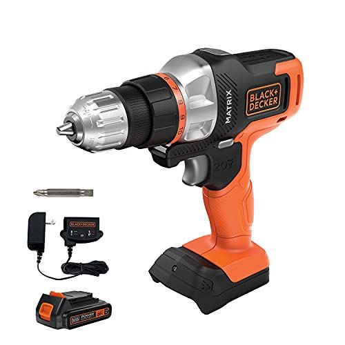  BLACK+DECKER 20V MAX Matrix Cordless Drill/Driver (BDCDMT120C)