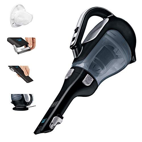  BLACK+DECKER dustbuster Handheld Vacuum, Cordless, Black (BDH2000L)