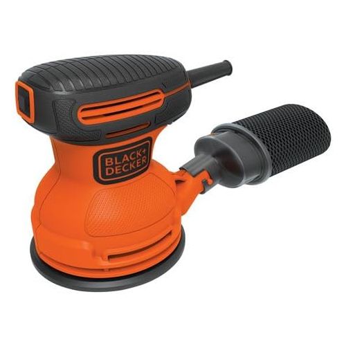  BLACK+DECKER Random Orbit Sander, 5-Inch with IRWIN QUICK-GRIP Clamps, One-Handed, Mini Bar, 6-Inch, 4-Pack (BDERO100 & 1964758)