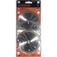 BLACK+DECKER 3pk 4 Diamond Saw Blades #BDADIAM3PK