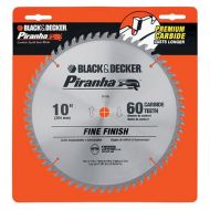 Black & Decker 77-770 Piranha 10-Inch 60 Tooth ATB Saw Blade with 5/8-Inch Arbor