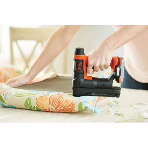  BLACK+DECKER BDCT12N-XJ BDCT12N-XJ-Grapadora/Clavadora 12V sin bateria/cargador, Orange