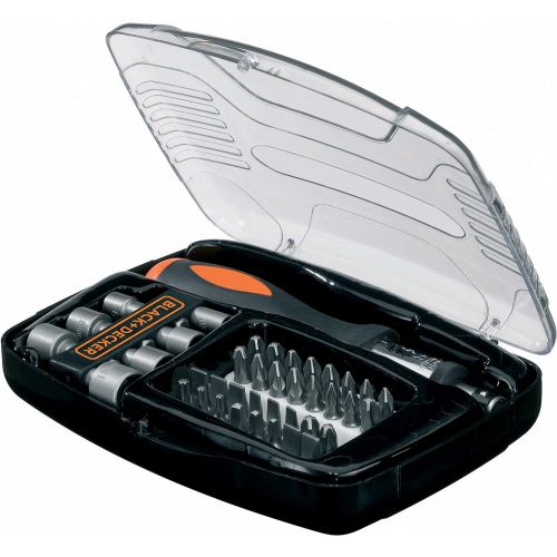  BLACK+DECKER Ratchet Screwdriver 40Piece Set A7062Accessory