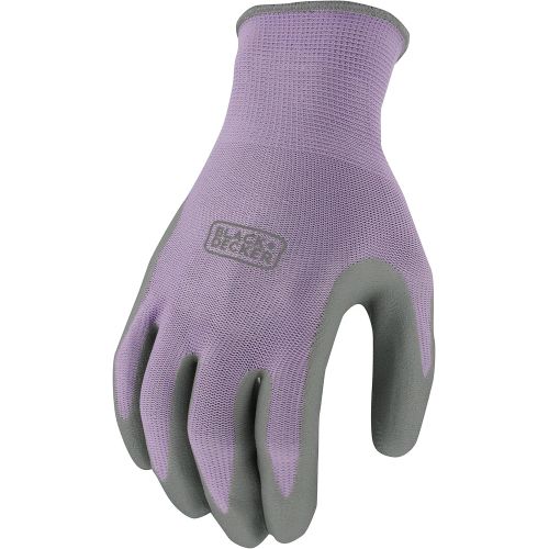  Black & Decker BD511LM Purple Ladies Foam Nitrile Grip Glove