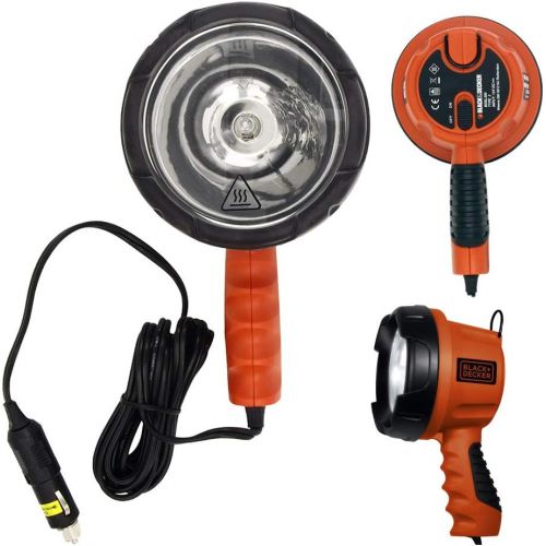  BLACK+DECKER BDSL300 Faretto Alogeno 12V Con Occhiello Per Aggancio