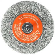 BLACK+DECKER Wire Wheel, 1/4-Inch Crimped, Coarse Shank, 3-Inch (70-603)