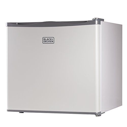  BLACK+DECKER BUFK12W Compact Upright Freezer Single Door, 1.2 Cubic Feet, White