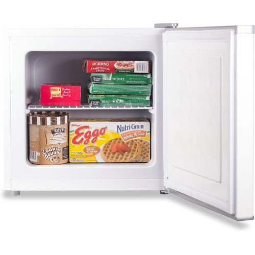  BLACK+DECKER BUFK12W Compact Upright Freezer Single Door, 1.2 Cubic Feet, White