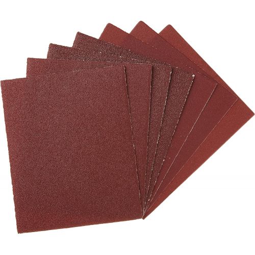  BLACK+DECKER Sandpaper Assortment, 1/4-Inch Sheet, 6-Pack (74-606)