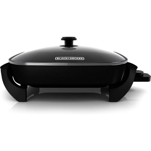  Black & Decker SK1215BC Family Sized Electric Skillet, Black