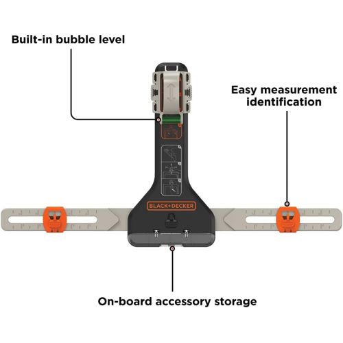  BLACK+DECKER MarkIT Picture Hanging Kit (BDMKIT101C)