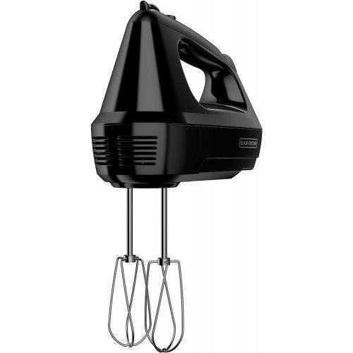  BLACK+DECKER 6-Speed Hand Mixer with 5 Attachments & Storage Case, MX3200B