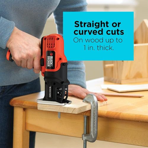  BLACK+DECKER Jig Saw, Cordless, Compact (LPS7000)