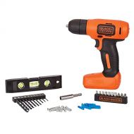 BLACK+DECKER 8V MAX Home Tool Kit, 43 Pieces (BDCD8HDPK)