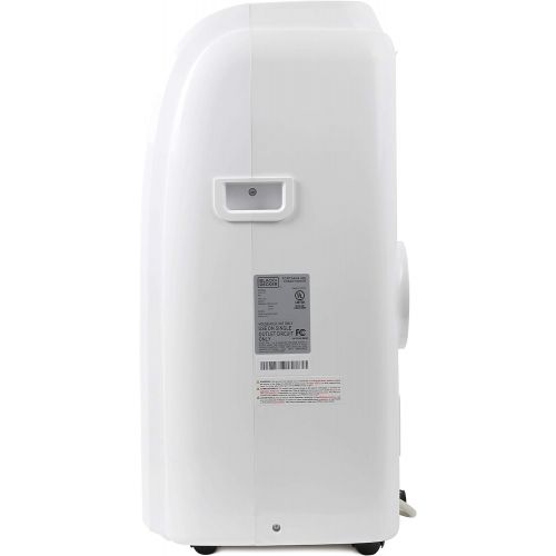  Black + Decker BPACT12HWT Portable Air Conditioner, 12,000 BTU with Heat, w, White