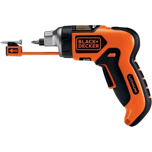  BLACK+DECKER 4V MAX Cordless Screwdriver with Screw Holder, SmartSelect (LI4000)