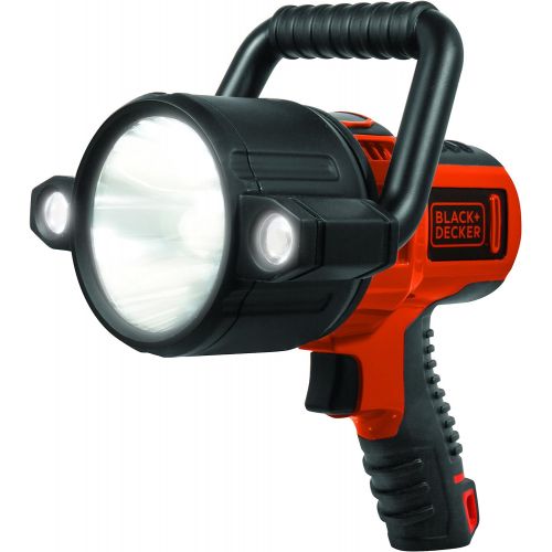  BLACK+DECKER SLV2B Rechargeable 750 Lumen Lithium Ion 10W LED Spotlight Flashlight