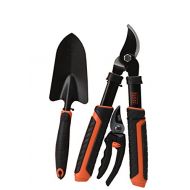 BLACK+DECKER BD2863 3-Piece Garden Tool Combo, Black/Orange