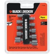BLACK+DECKER Nut Driver Set, 10-Piece (71-080)