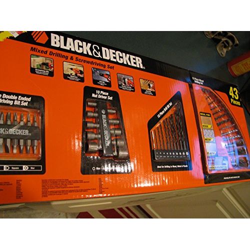  BLACK+DECKER Black and Decker 43 Piece Multi-purpose Accessory Set