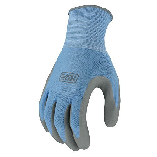  Black & Decker BD513LS Blue Ladies Foam Nitrile Grip Glove