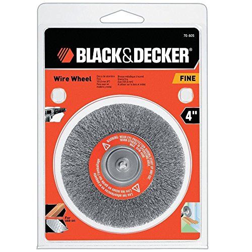  Black & Decker 70-605 4 Crimped Wire Coarse Wheel