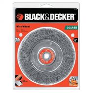 Black & Decker 70-615 Wire Wheel Coarse Bench Grinder, 8-Inch