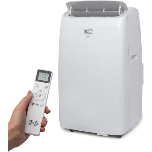  BLACK+DECKER 14,000 BTU Portable Air Conditioner with Heat, White