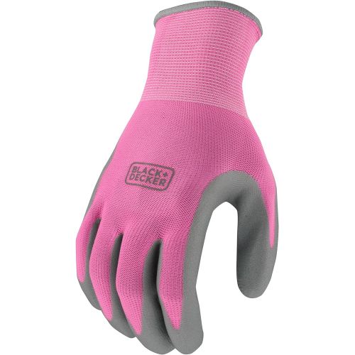  Black & Decker BD512LS Pink Ladies Foam Nitrile Grip Glove