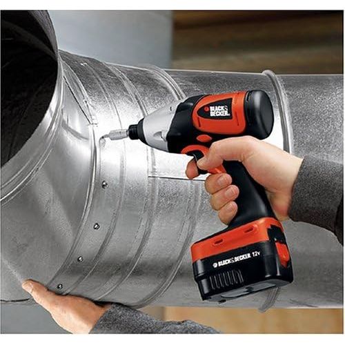  Black & Decker BDID1202 12-Volt NiCad Cordless Impact Driver