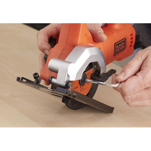  BLACK+DECKER BES510-QS Mini-Sierra Circular 400W