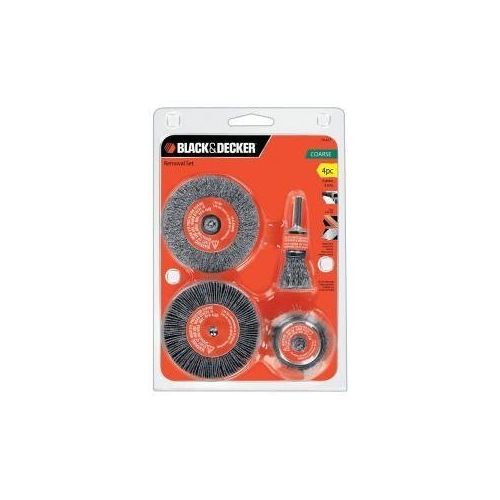  Black & Decker 70-617 Starter Wheel and Brush Set, 4-Piece