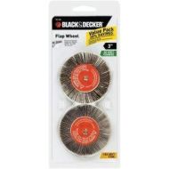 Black & Decker 70-621 Flap Wheel 3-in-2 Coarse 60 Grit 150 Fine Grit