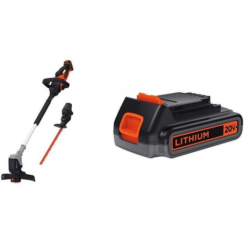  BLACK+DECKER 20V MAX Interchangeable System Kit with Extra Lithium Battery 2.0 Amp Hour (BCASK890E1 & LBXR2020-OPE)