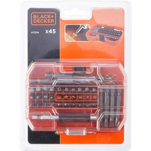  BLACK+DECKER A7234-XJ 27 Piece Drill Set, Orange