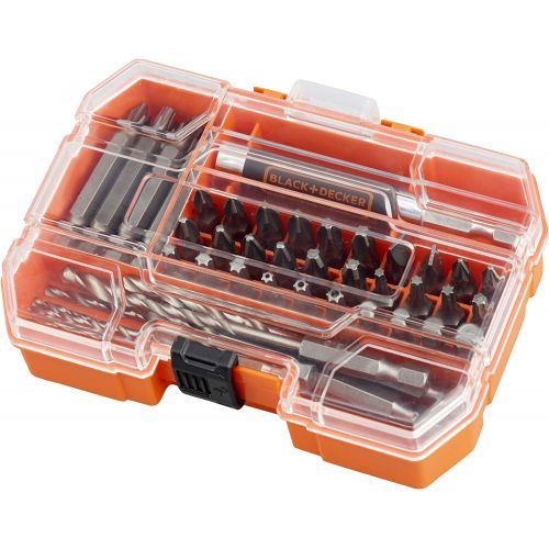  BLACK+DECKER A7234-XJ 27 Piece Drill Set, Orange