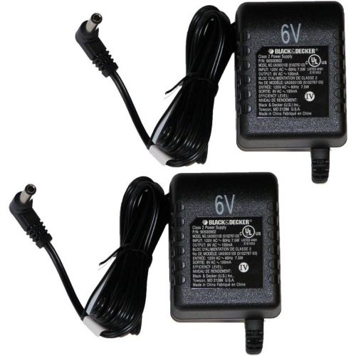  BLACK+DECKER Black and Decker PD600 OEM Replacement (2 Pack) Charging Adaptor # 5102767-03-2PK