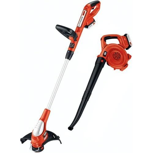  Black & Decker LCC220 20-Volt Max Trimmer and Sweeper Combo Kit