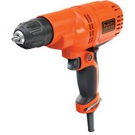 BLACK+DECKER DR260VA 5.2 Amp 3/8-Inch Corded Drill with 10 Bonus Drill Bits and Up To 1500 RPM