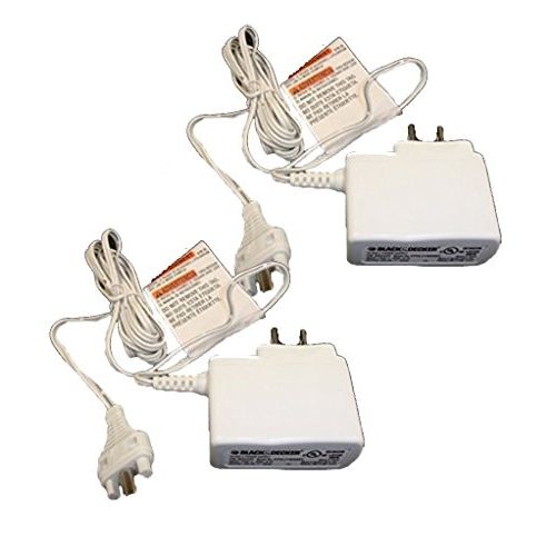  BLACK+DECKER Black and Decker PHV1210 / PHV1810 Hand Vac 2 Pack Charging Adaptor # 90581628-2PK