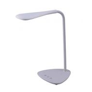 BLACK+DECKER VLED1820-BD Battery LED Desk Lamp, Dimmable with Adjustable Color Temperature, 4 Hour Battery Life, Rechargeable, Reduces Eyestrain, White