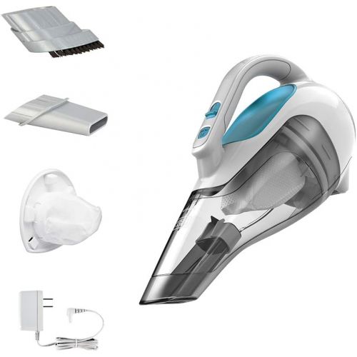  BLACK+DECKER dustbuster Cordless Handheld Vacuum, Flexi Blue/Grey/White (HHVI315JO42)