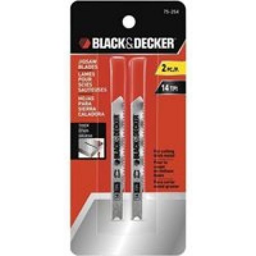  Black & Decker 75-254 High Speed Jigsaw Blade, 2-3/4