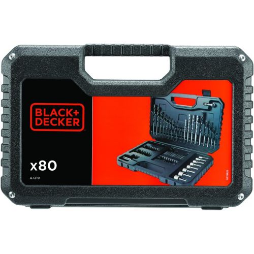  BLACK+DECKER Drilling and Screwdriver Bit Set - 80 Piece