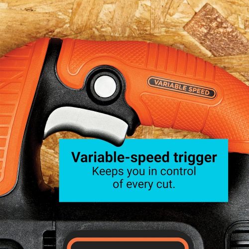  BLACK+DECKER 4.5 Amp Electric Jig Saw (BDEJS200C)