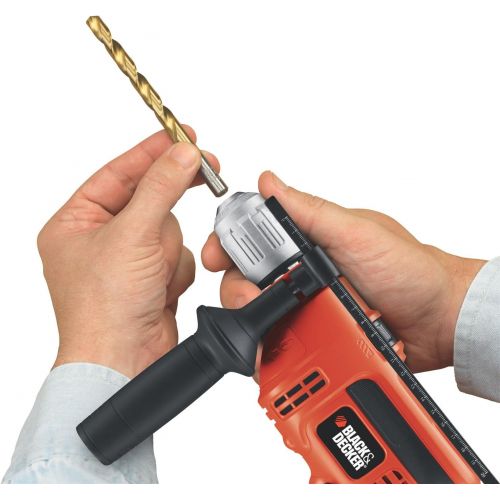  BLACK+DECKER Hammer Drill, 1/2-Inch, 6.0-Amp (DR670)