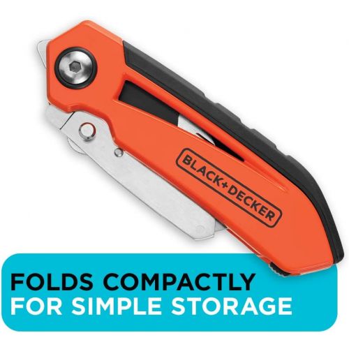  BLACK+DECKER Utility Knife with Blade Storage (BDHT10002)