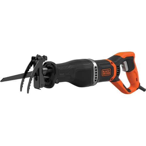  BLACK+DECKER 7 Amp Electric Reciprocating Saw with Removable Branch Holder (BES301K)